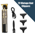 Tagliacapelli Professionale T9 Uomo con Regolabarba e Trimmer Corpo, ricarica rapida USB